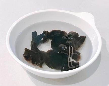 きくらげ戻し きくらげ戻しの写真