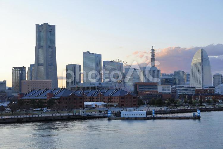 横浜みなとみらい 横浜,みなとみらい,ビルの写真素材