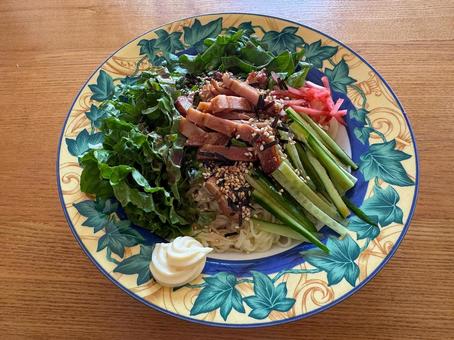 冷やし中華 冷やし中華,ラーメン,夏の写真素材