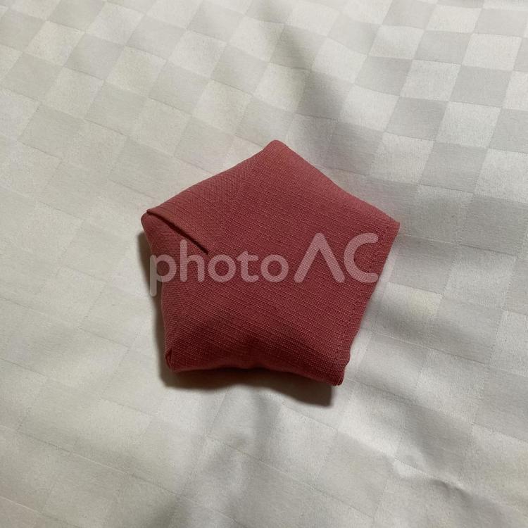 五角形に畳む帯 着物小物,腰紐,紐の写真素材