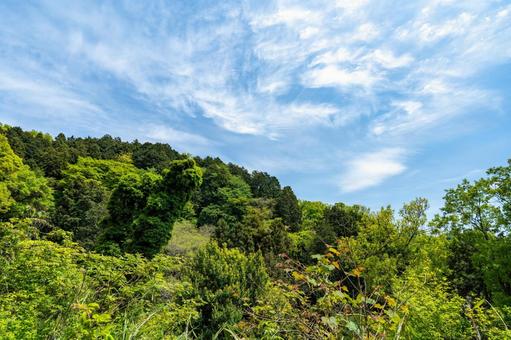 山と空 山と空の写真