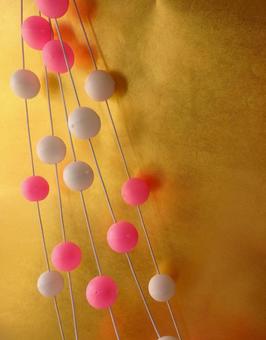 ゴールド背景 優しく灯る和の伝統 ゴールド背景 優しく灯る和の伝統 正月,背景,お正月飾りの写真素材