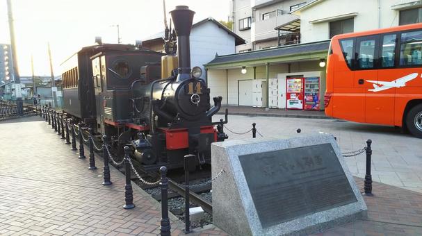 坊っちゃん列車 坊っちゃん列車,列車,夏目漱石の写真素材