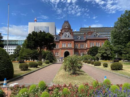 札幌市の北海道庁旧庁舎リニューアル 札幌市の北海道庁旧庁舎リニューアル 道庁,北海道庁,札幌観光名所の写真素材