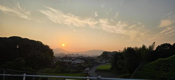 夕焼け 夕焼けの写真