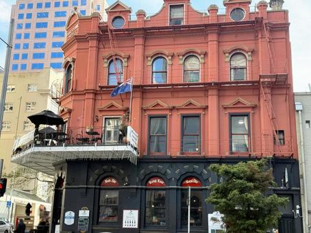 NZ_AUCKLAND 街並み,ニュージーランド,オークランドの写真素材