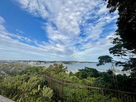 江ノ島から望む雄大な海岸線の風景 江ノ島から望む雄大な海岸線の風景 江ノ島,海,海岸の写真素材