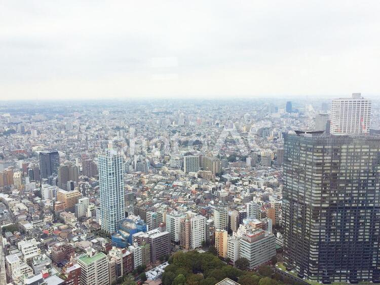 東京風景・西新宿周辺 西新宿,東京都,首都の写真素材
