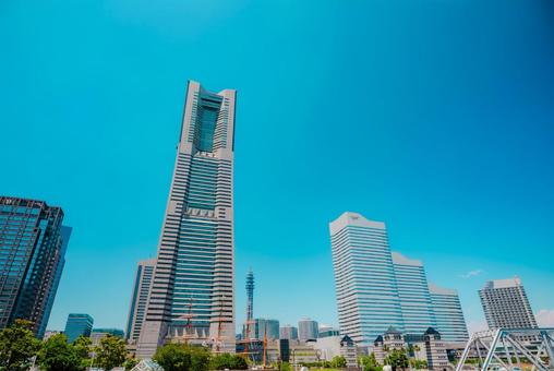 【神奈川】横浜の街並み 2025 神奈川,横浜,みなとみらいの写真素材