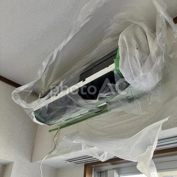 エアコン　クリーニング エアコン,クリーニング,修理の写真素材