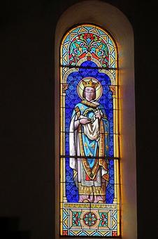 ニューカレドニア561　ウヴェア島　教会 ニューカレドニア,ウヴェア島,セントジョセフ教会の写真素材