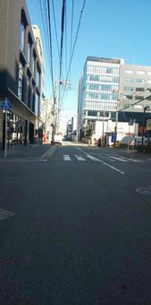 横断歩道 横断歩道の写真