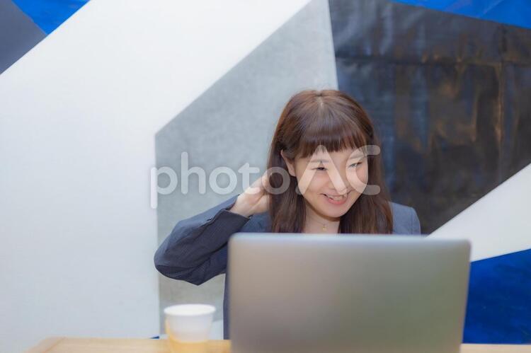OL　イメージ ol,女性,女の人の写真素材