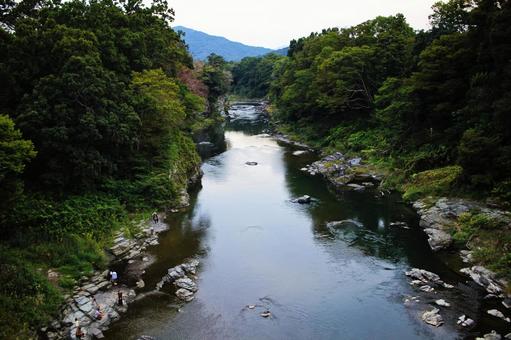 荒川上流 荒川上流 荒川,上流,清流の写真素材