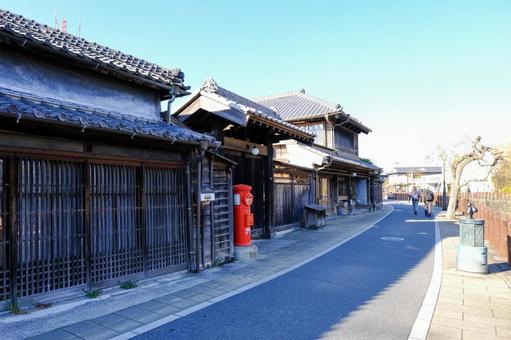 佐原の街並み 佐原の街並み 佐原の街並み,佐原,千葉県の写真素材