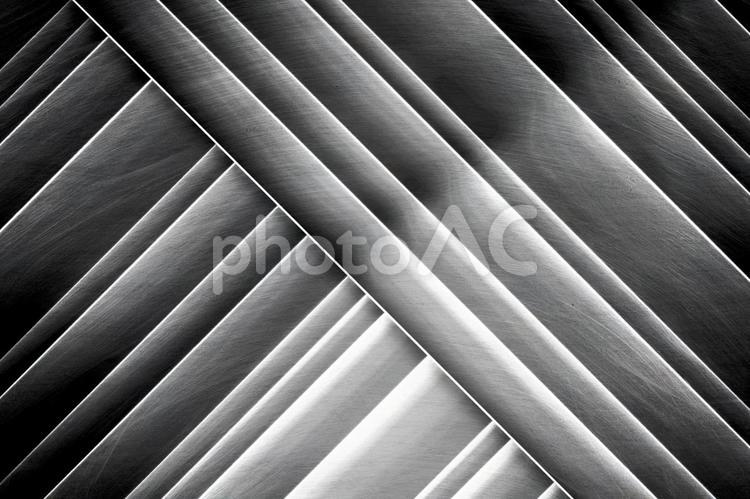 シルバーの抽象的CG背景画像 銀,銀色,シルバーの写真素材