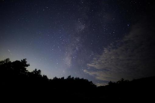 天の川 星空 天の川 星空の写真