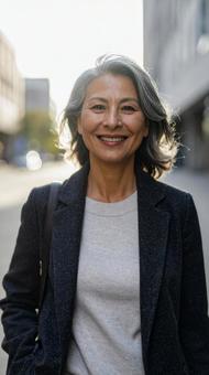 日本人女性_50代_60代 日本人女性_50代_60代の写真