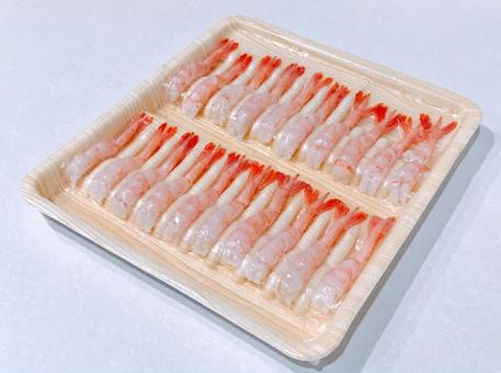 甘エビ刺身 甘エビ刺身,甘エビ,甘海老の写真素材