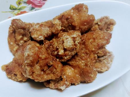 唐揚げ 唐揚げ 唐揚げ,揚げ物,美味しいの写真素材