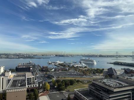 横浜 横浜,眺め,町並みの写真素材