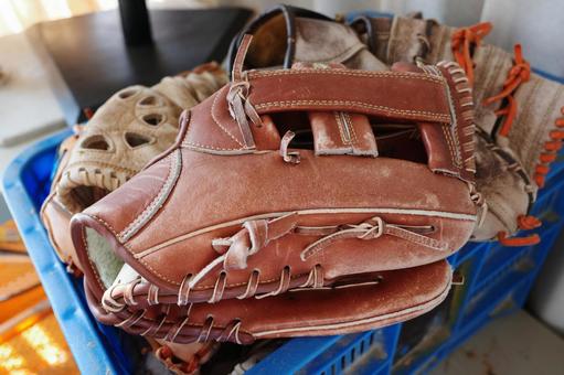 グローブ グローブ,野球,スポーツの写真素材