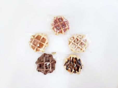 Photo, waffle, plane, matcha, 