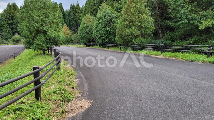 公園　駐車場の入口 公園,駐車場,入口の写真素材