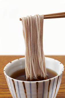 そば猪口と蕎麦のクローズアップ そば猪口と蕎麦のクローズアップ そば,蕎麦,蕎麦猪口の写真素材
