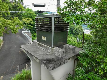 八幡浜市　愛宕のミュージックサイレン ミュージックサイレン,音,音楽の写真素材