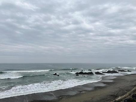 照片, 海滩, 海岸, 云量, 