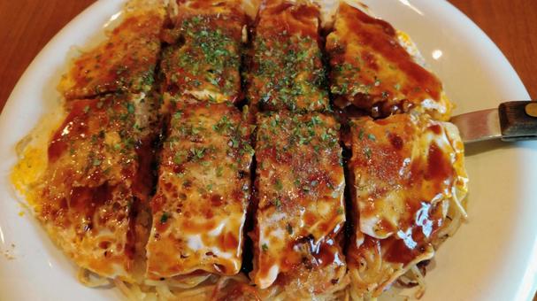 広島お好み焼き2 広島お好み焼き2 広島お好み焼き,お好み焼き,ランチの写真素材