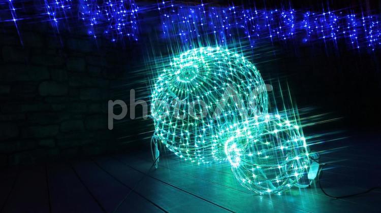 冬のイルミネーション　2024　77 クリスマス,冬,イルミネーションの写真素材