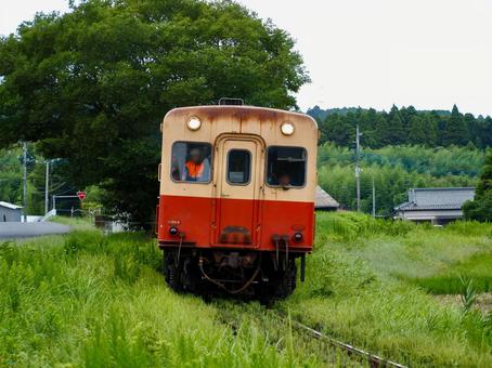 小湊鐵道 キハ200形 211 212 小湊鐵道 キハ200形 211 212 小湊鐵道,小湊鉄道,小湊の写真素材