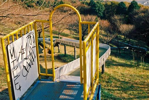 すべり台 すべり台の写真