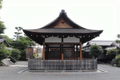 花園今宮神社 拝殿 花園今宮神社 拝殿 今宮神社,花園,拝殿の写真素材