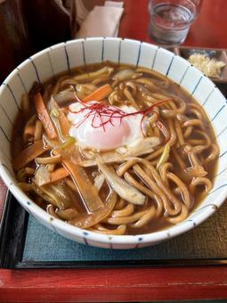 黒石黒うどん 黒石黒うどん 黒うどん,黒石,名物の写真素材