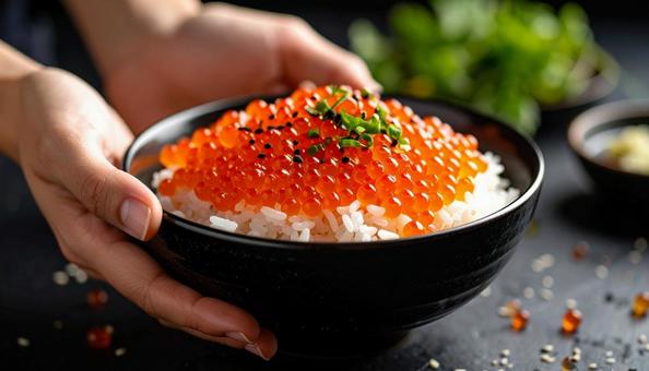 いくら丼 新鮮ないくらがたっぷり いくら丼 新鮮ないくらがたっぷりの写真