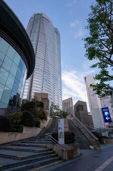 六本木ヒルズ　2025年11月 六本木ヒルズ,朝,東京の写真素材