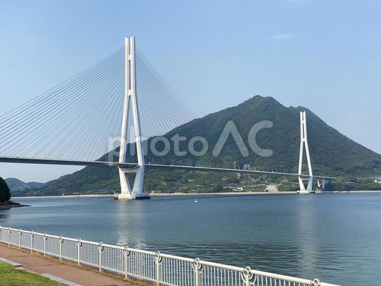しまなみ海道　多々羅大橋・生口島・大三島 しまなみ海道,多々羅大橋,生口島の写真素材