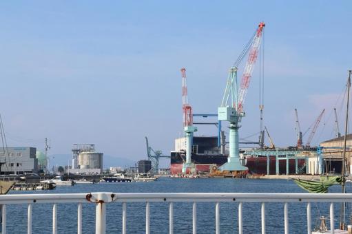 高松港の風景 高松港の風景の写真