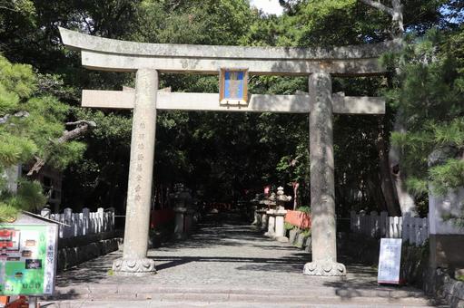 紀州東照宮　鳥居の写真
