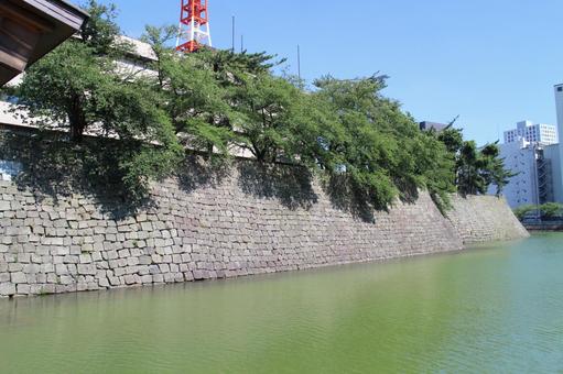 福井城 福井城 福井城,城址,日本100名城の写真素材
