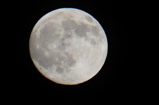 2025中秋の名月 満月,中秋,仲秋の写真素材