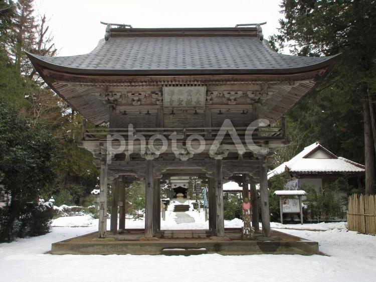 島根県-雲樹寺-山門 雲樹寺,瑞塔山,寺の写真素材