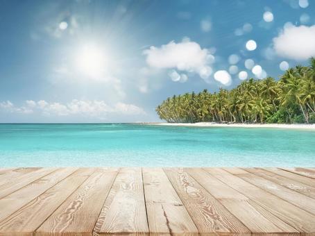 キラキラ海のモックアップ_AS0017 キラキラ海のモックアップ_AS0017の写真