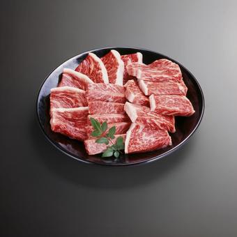 黒毛和牛焼肉用(ロース、モモ、バラ) 黒毛和牛焼肉用(ロース、モモ、バラ) 焼肉用,牛肉,黒毛和牛の写真素材