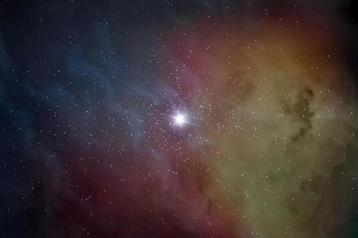 Photo, deep universe, space, astigmatism nebula, 