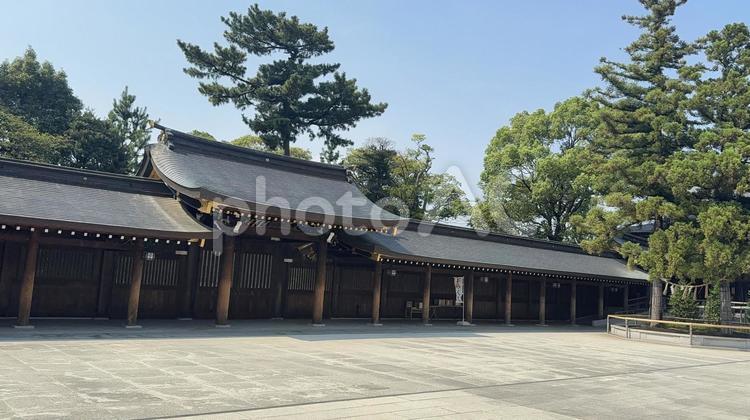 寒川神社　境内 寒川神社,境内,神社の写真素材