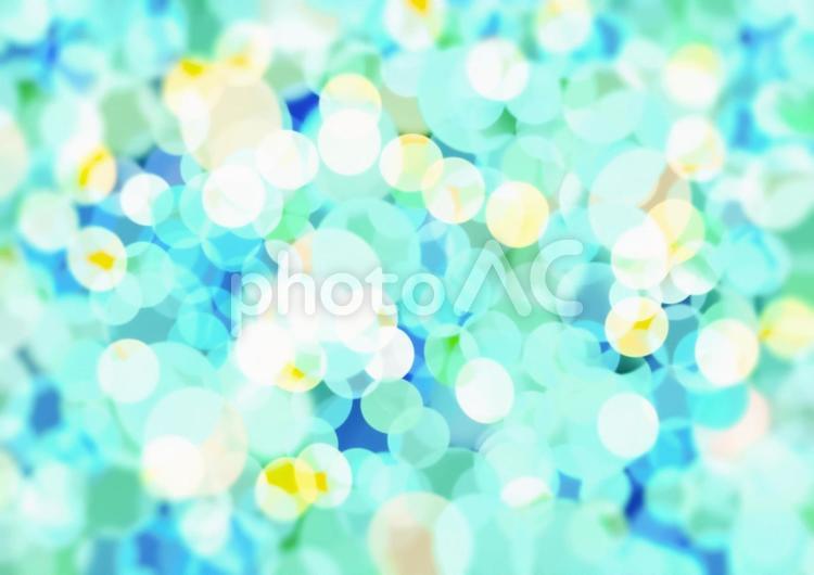 青色の玉ボケきらきらグリッター背景画像 背景,青,水色の写真素材